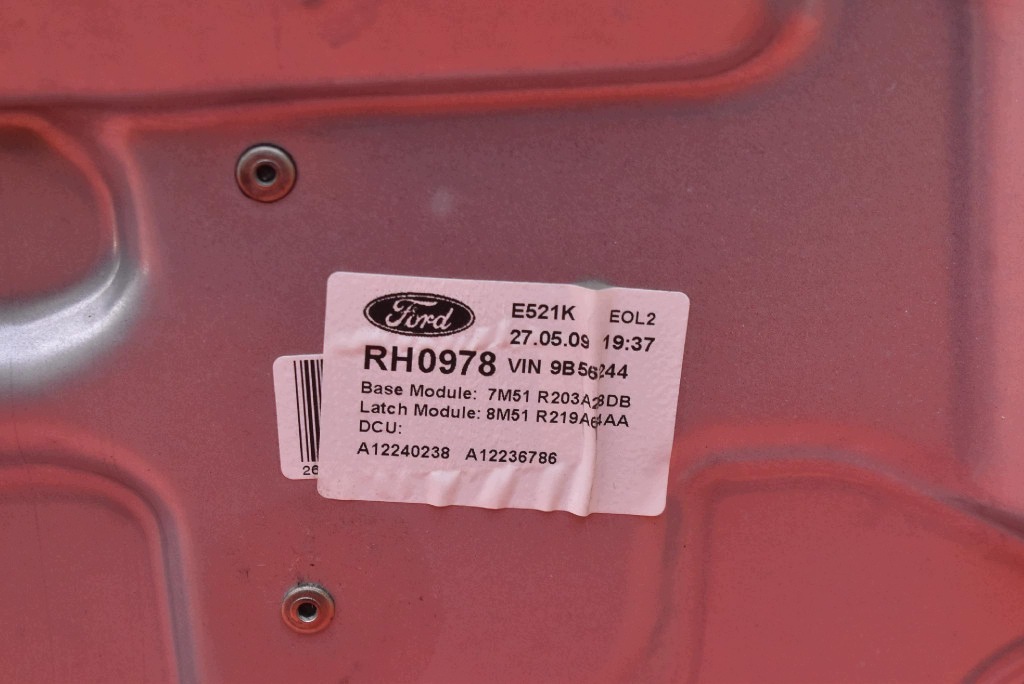 window regulator right front EU 7M51-R203A28-DB FORD KUGA MK1 08-13