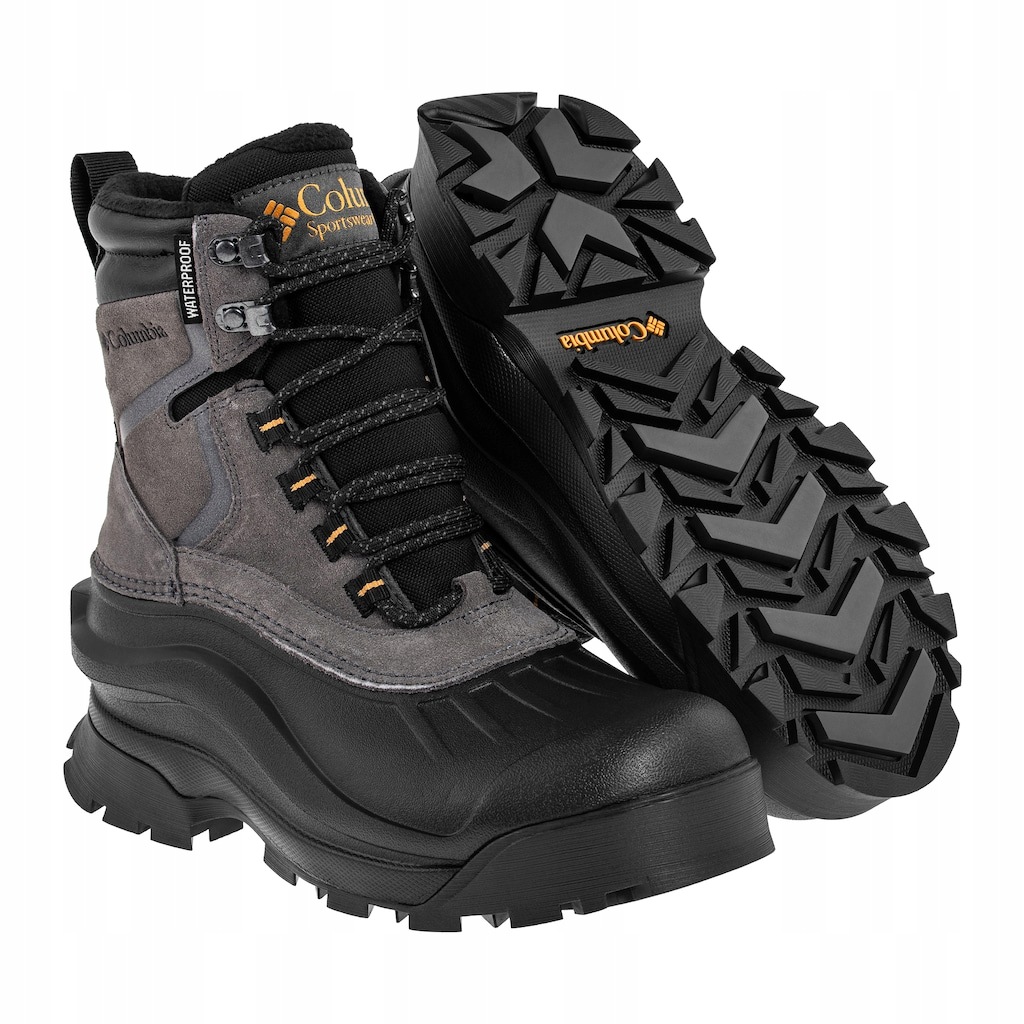 Trekové sněhule Columbia Bugaboot Canyon Black/Gold 47