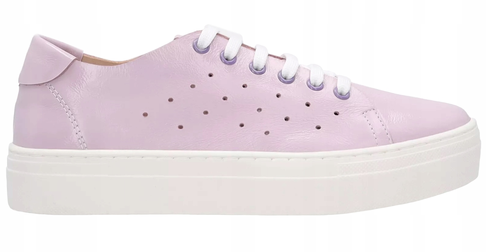 Venezia Fialové Dámské Kožené Tenisky, Tenisky 39