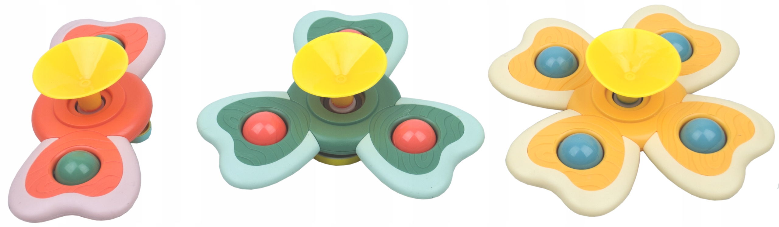 LT502 3 DB-OS JÁTÉK SPINNER SZETT TAPADÓKORONGOS SPINNER IDEÁLIS UTAZÁSHOZ Gyártó kódja LT502