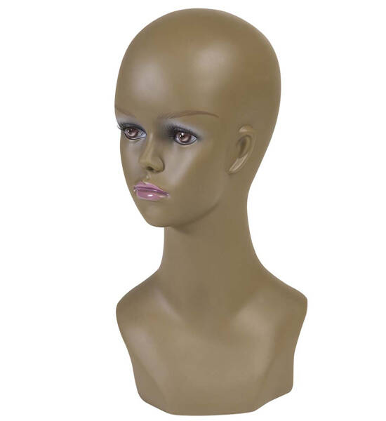 Profesionální Afro Figurína S Dámskou Hlavou