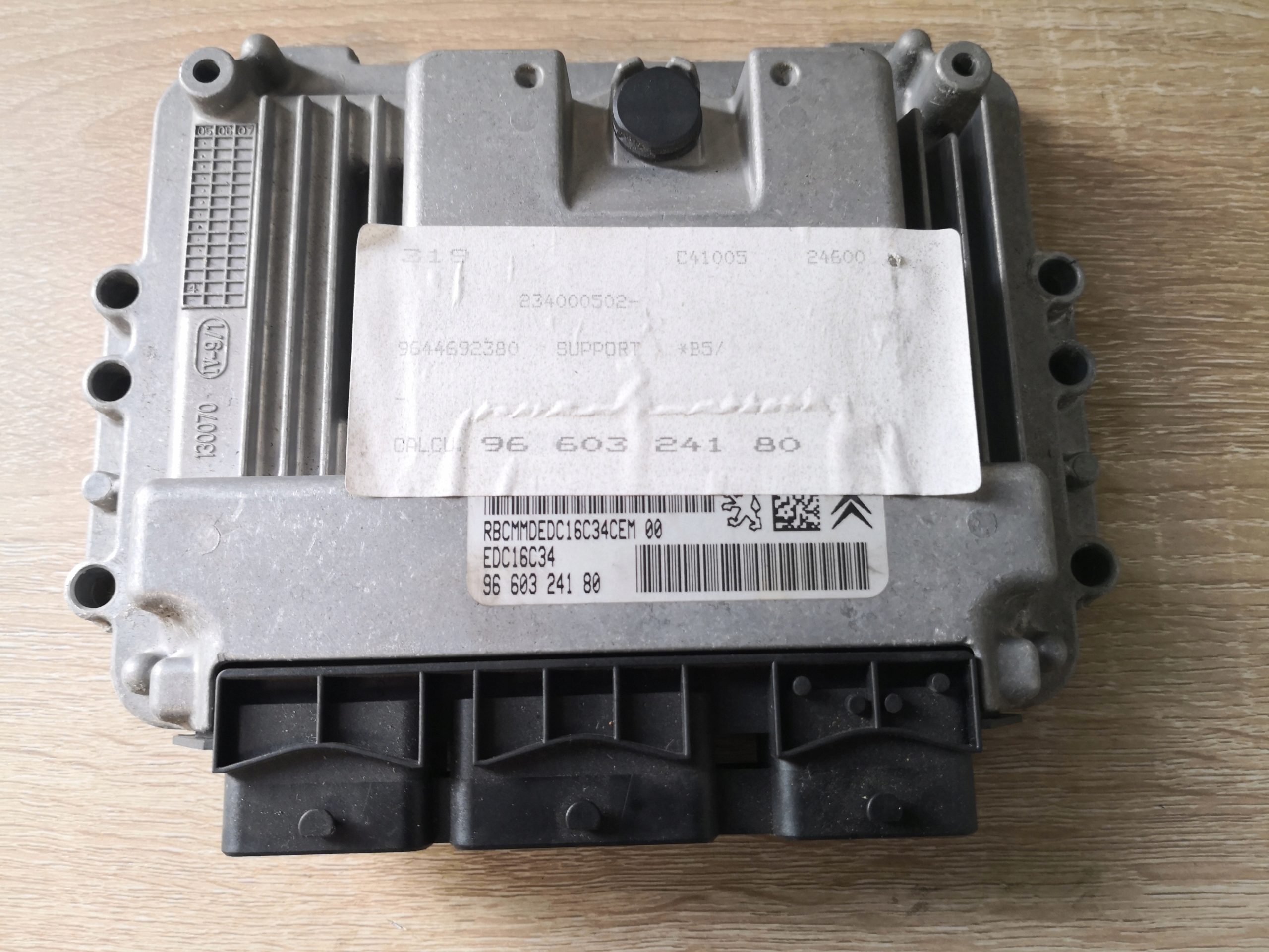 Computer DES MOTORS CITROEN C4 und 9660324180