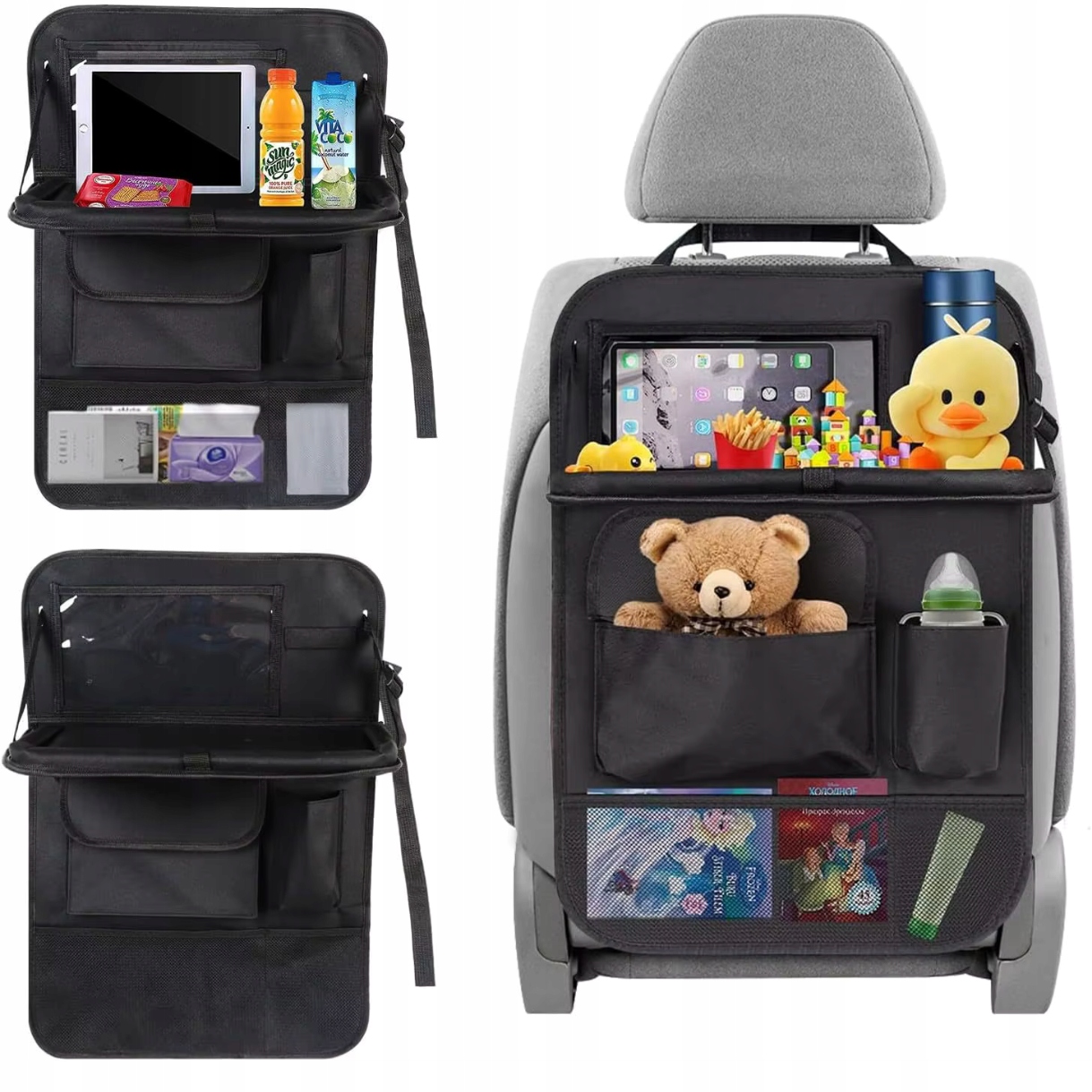 Organizer Samochodowy Osłona Na Fotel Siedzenie Przybornik Do Auta Ochronny