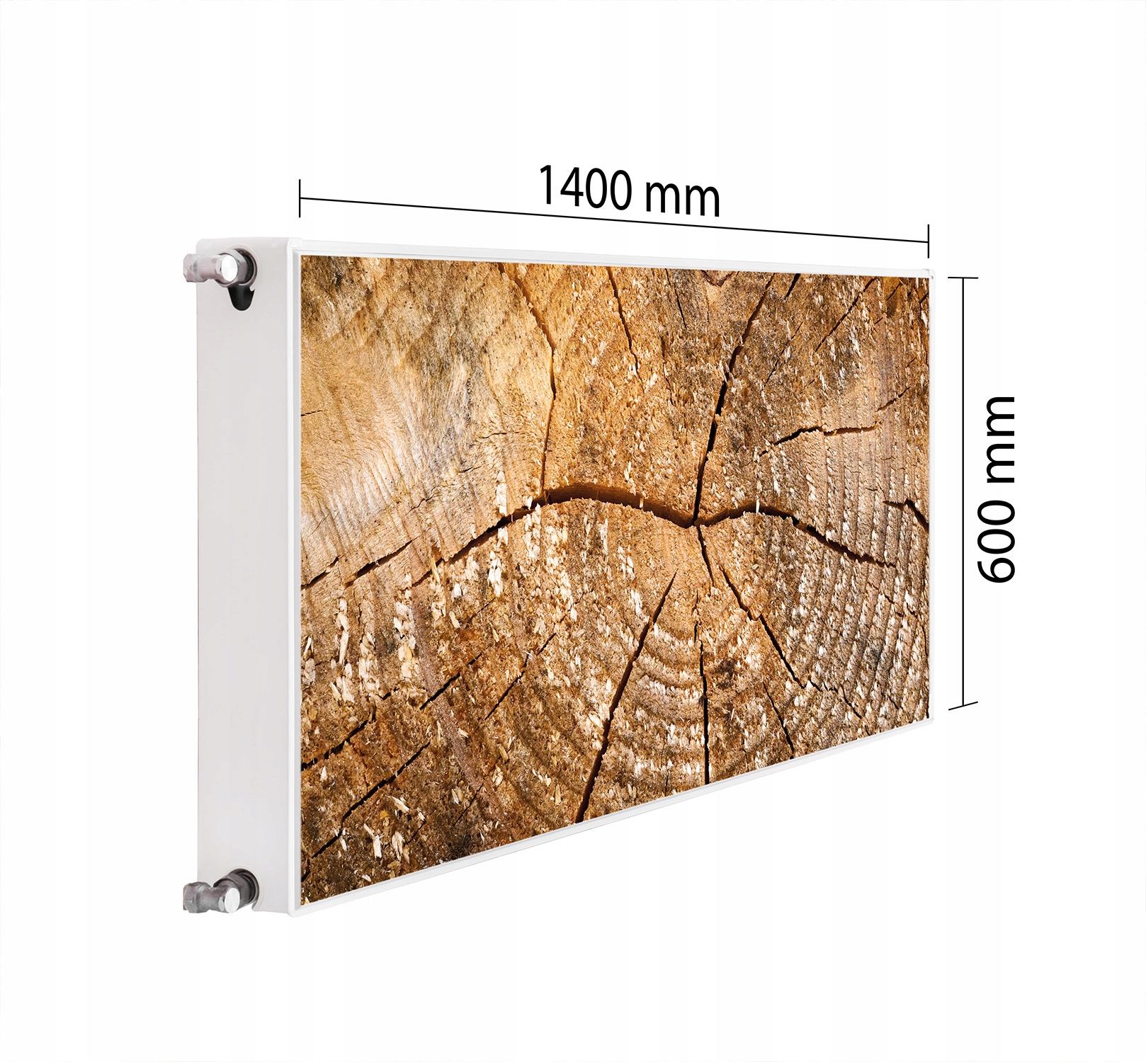 Magnetická Maska Na Radiátor 140x60 Dřevo Podložka Magnet