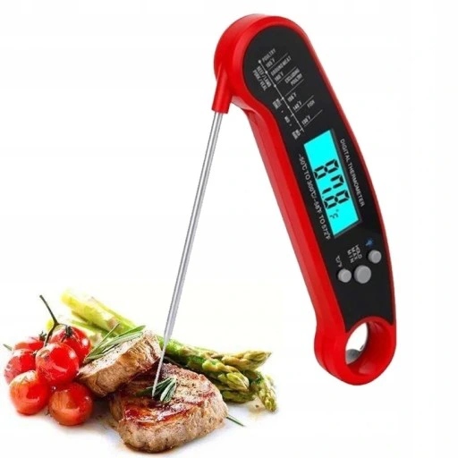 TERMOMETR CYFROWY LCD KUCHENNY CUKIERNICZY SONDA