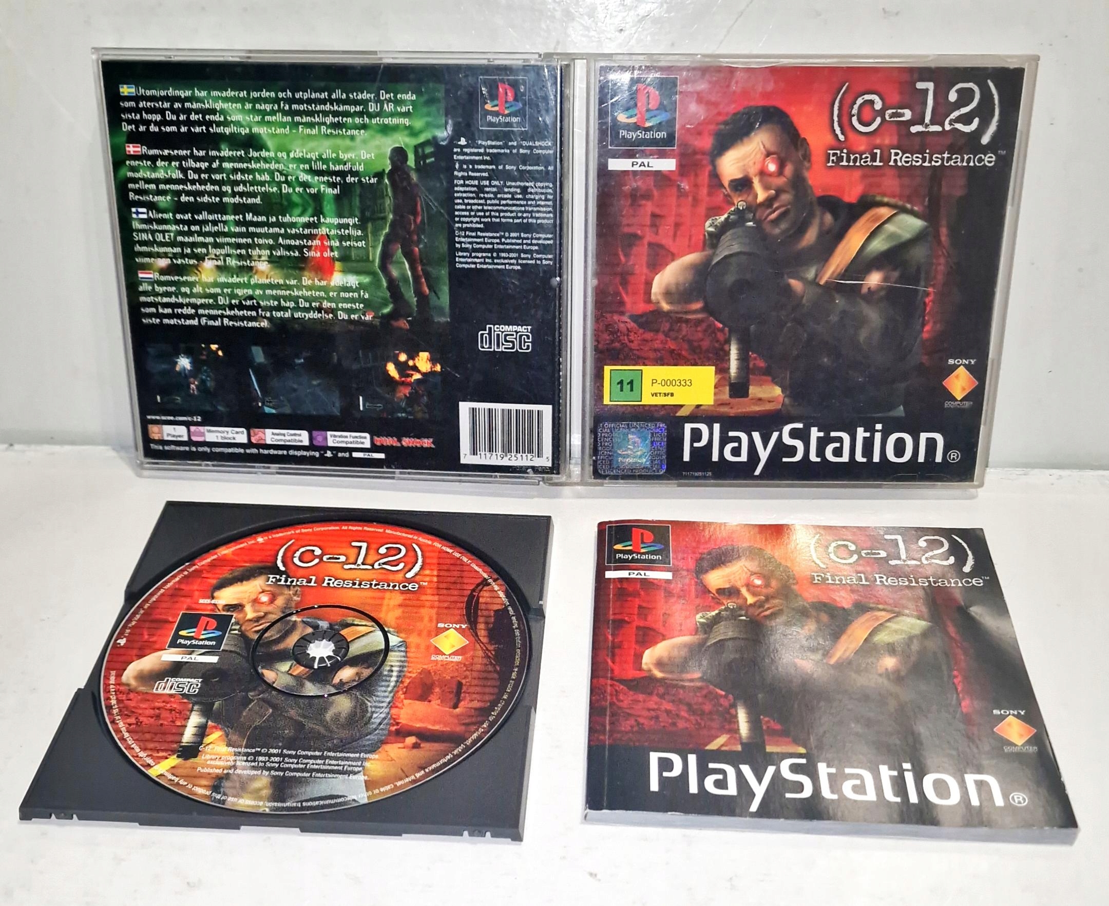 Gra C-12 FINAL RESISTANCE PSX