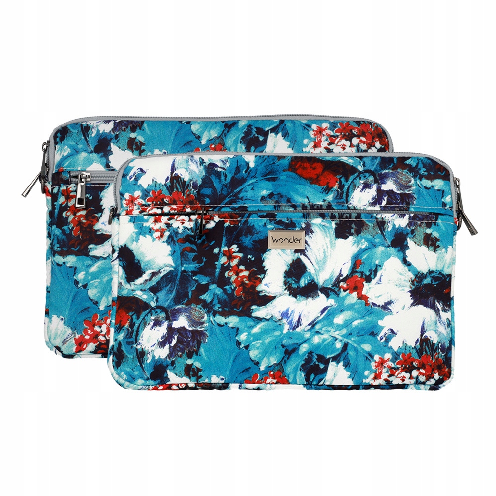 Wonder Sleeve Laptop 13-14 cali białe maki