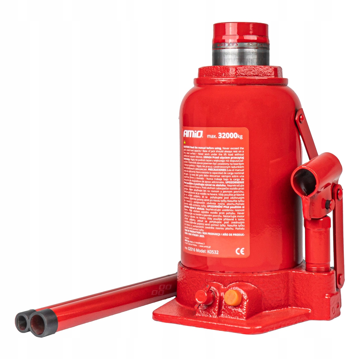 Hydraulický stĺpikový zdvihák 32T 32000 kg AMIO-02016