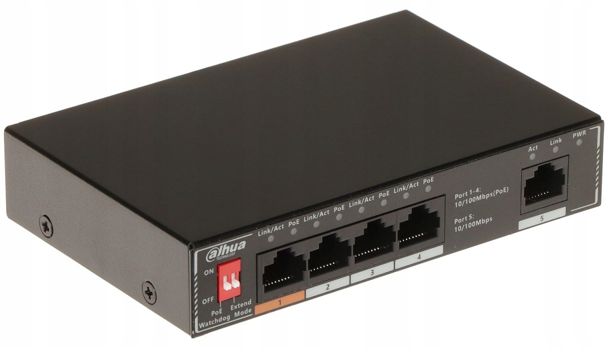 SF1005P 4-PORTOVÝ Poe Switch Dahua