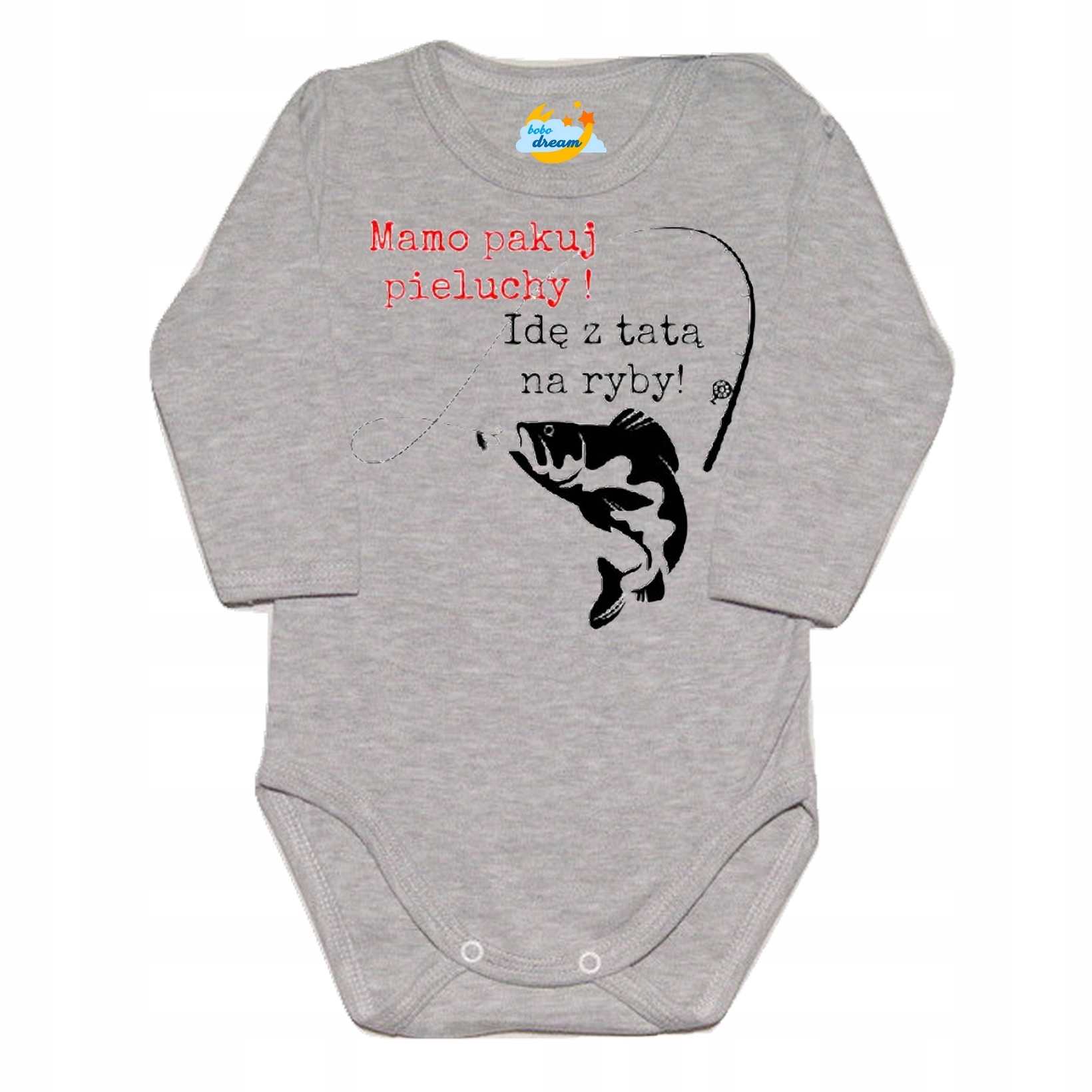 

Body Mamo pakuj pieluchy jadę z tatą na ryby 86