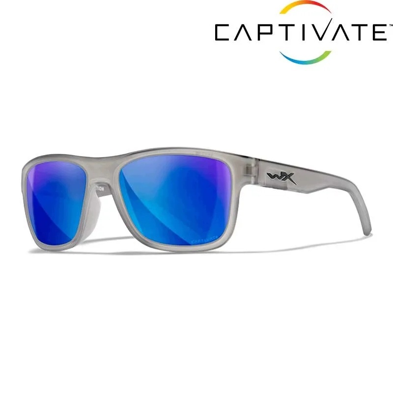 Okulary Wiley X Ovation Captivate Blue Mirror Matte Slate Frame AC6OVN09