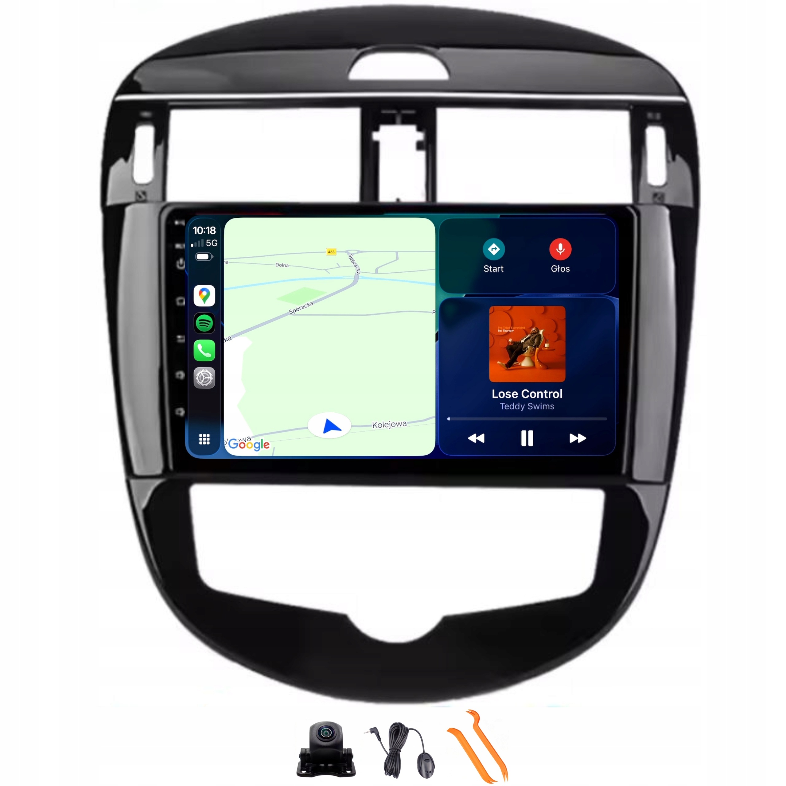 Radio Android Navigácia Nissan Pulsar 14-18 4/64GB Lte 4G CarPlay Gps