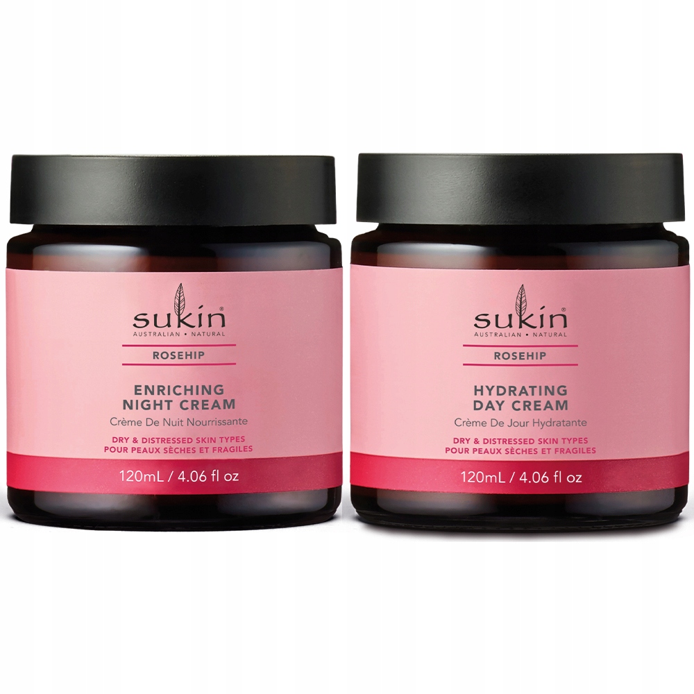 

Sukin Zestaw Krem Nawilżający i Odżywczy 2x120ml