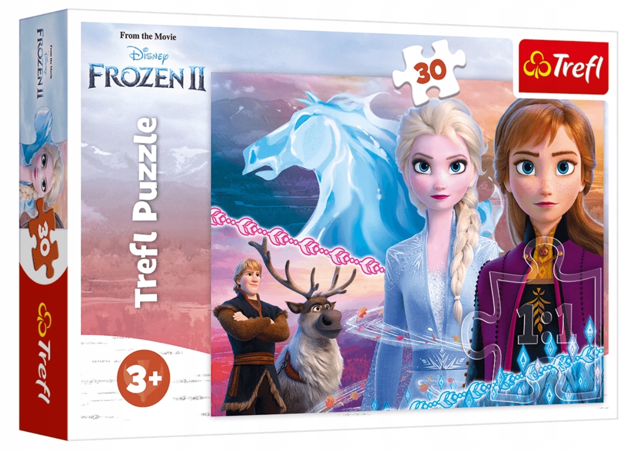 

Puzzle 30: Frozen 2 Odwaga sióstr (18253)