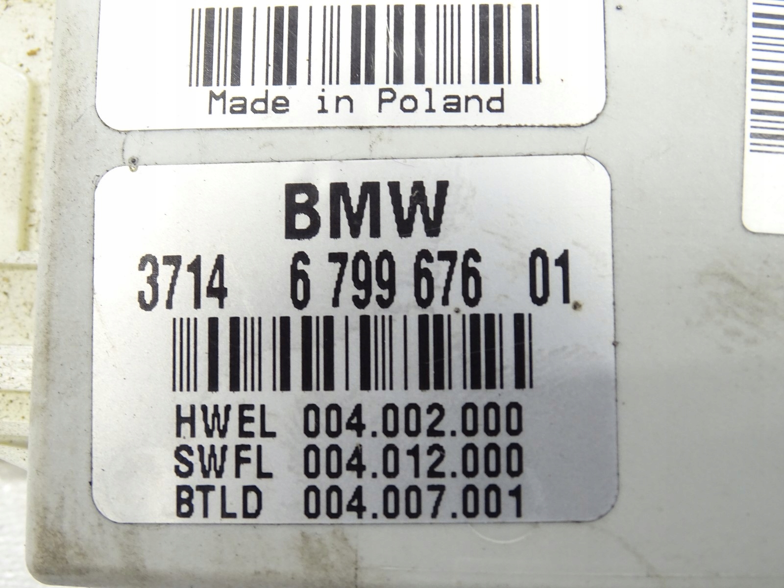 module springing BMW 7 750I F01 LIFT 679967601