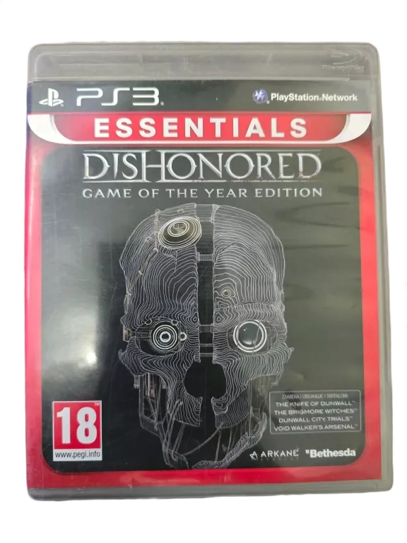 GRA NA PS3 DISHONORED GAME OF THE YEAR EDITION