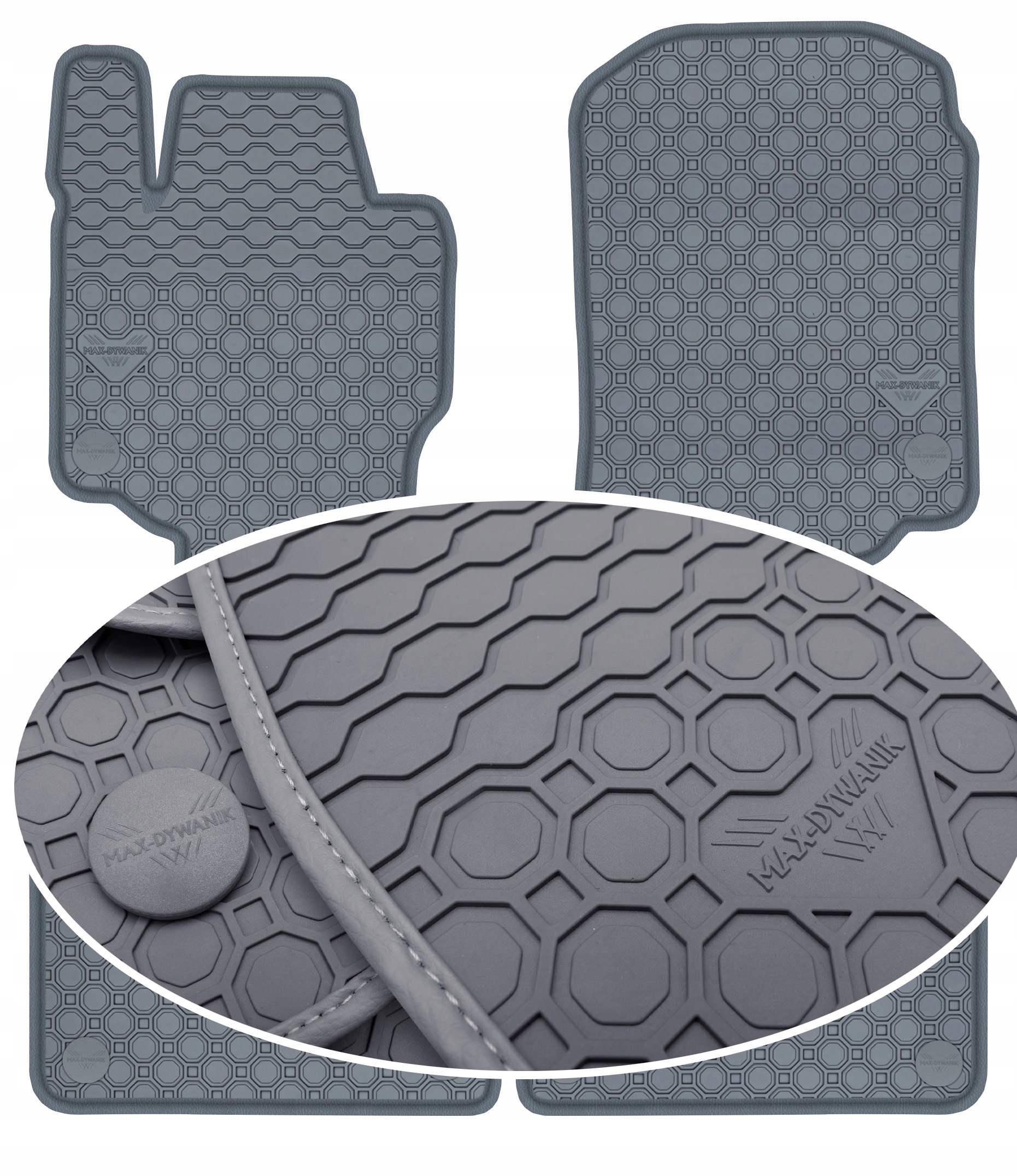 Mercedes Gls X167 7os od roku 2019. Gumové rohože PrimeLiner