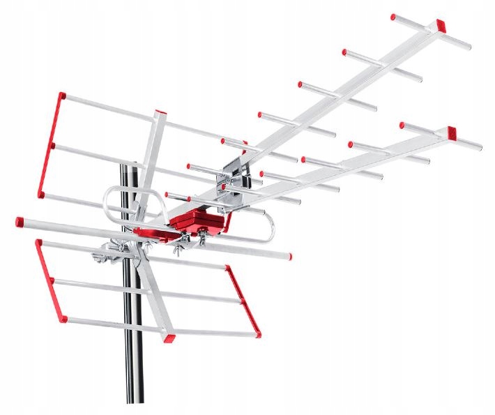 

Antena Tv Kierunkowa Dvb-t Mux 8 Vhf Uhf filtr Lte