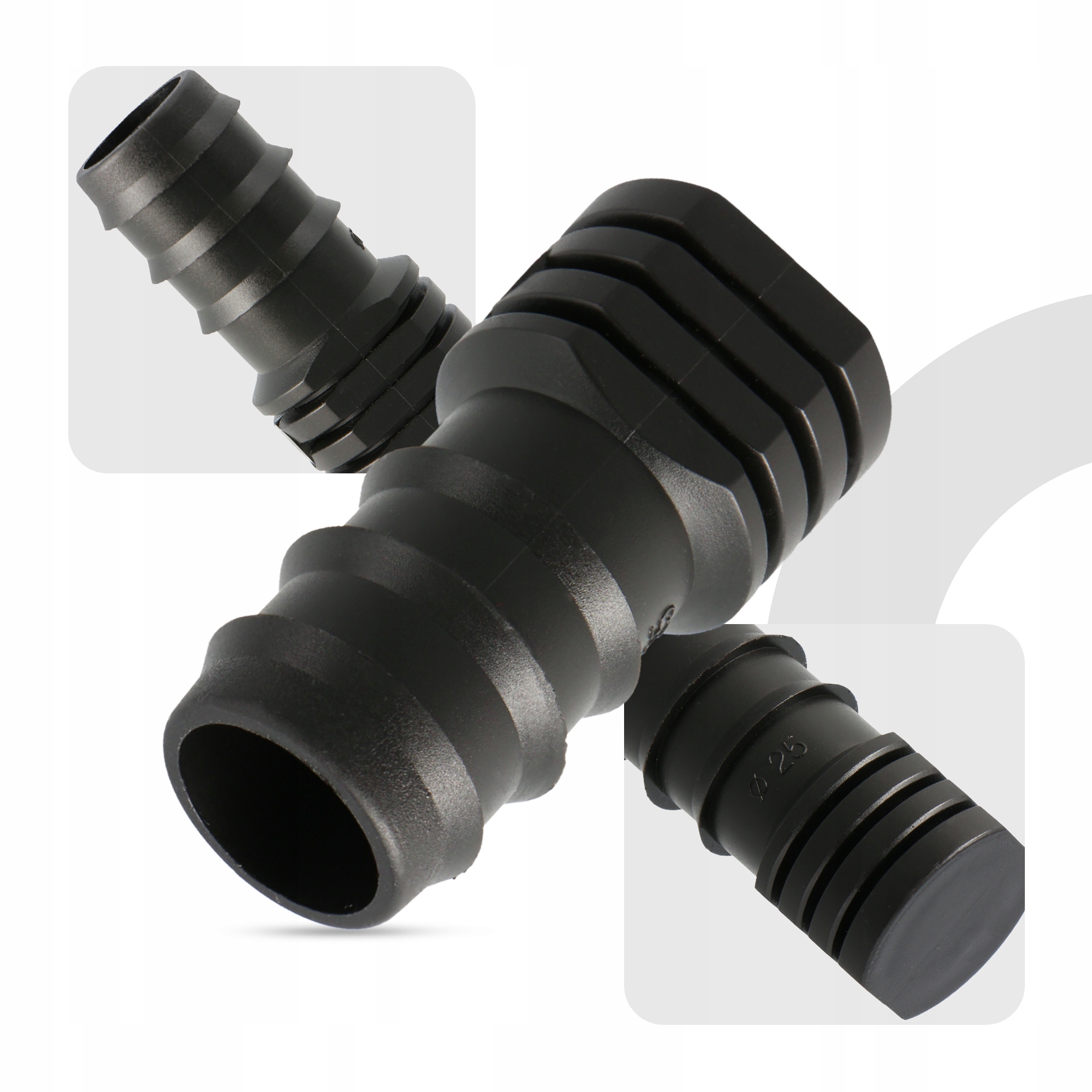 ZAŚLEPKA PE 25 MM WCISKANA WTYK KOREK ZATYCZKA WĘŻA RURY LINII KROPLUJĄCEJ Rodzaj zaślepka