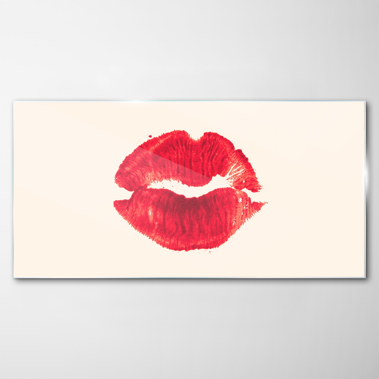 

Hartowany Obraz Szklany Szminka Akwarele 140x70