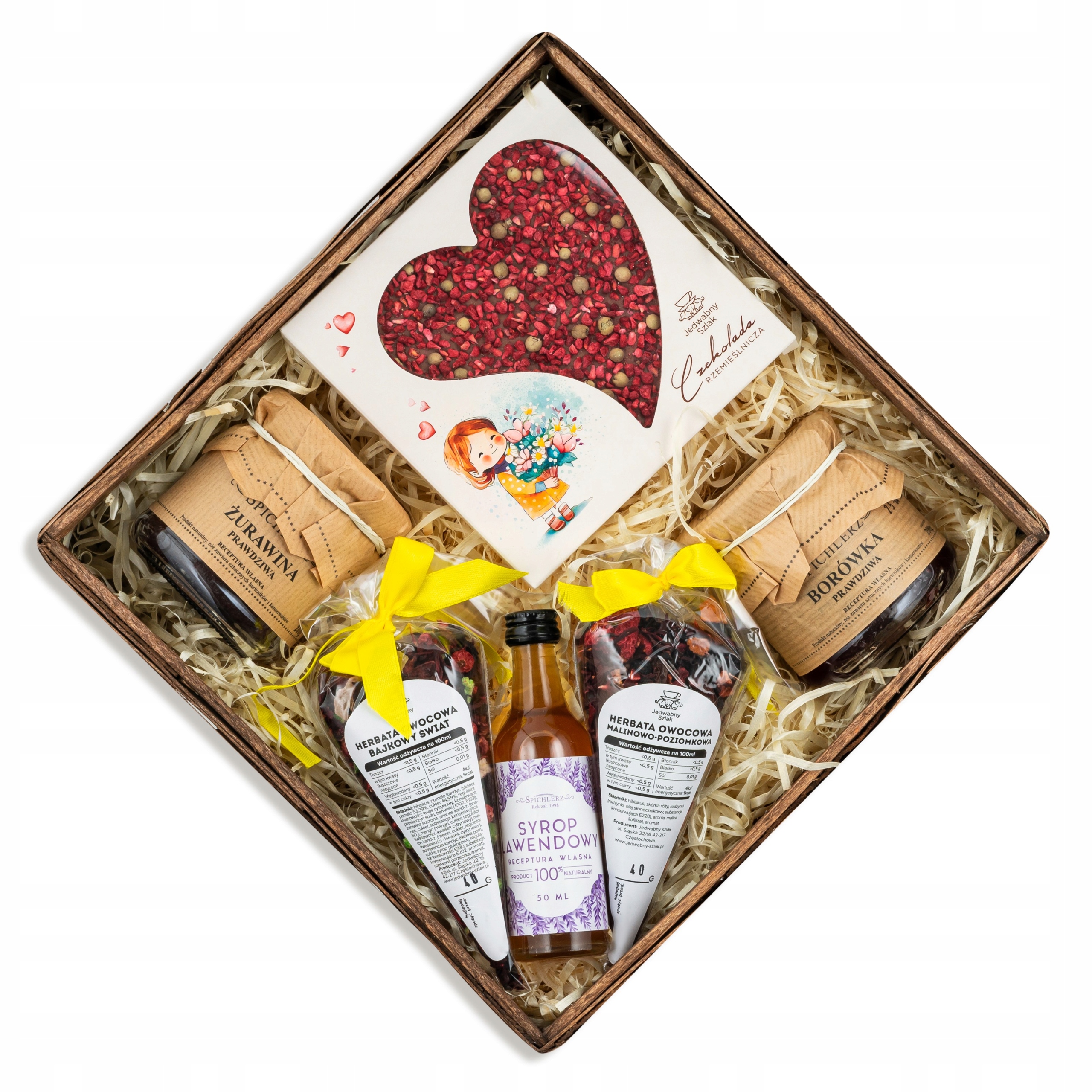 Idealny Kosz zestaw Czekolada na dzień kobiet dla żony mamy kobiety