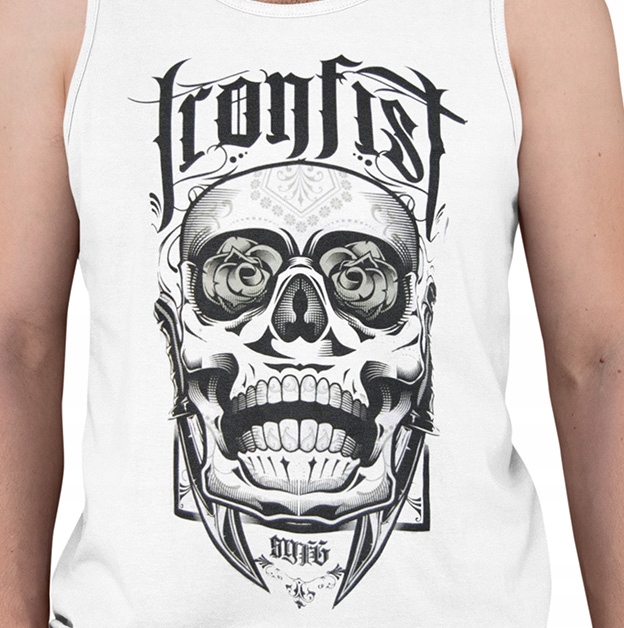 TANK TOP HORROR/ROCK IRON FIST Marka inna