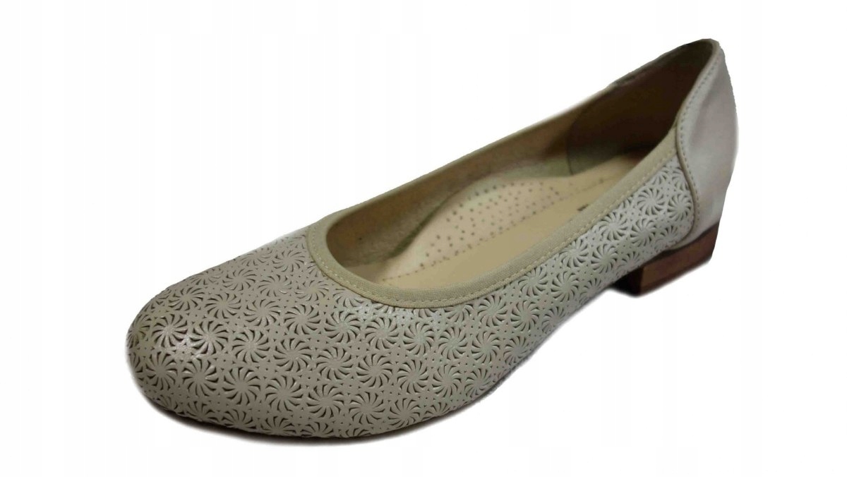 

Balerinki Różyczki bardzo szeroką stopę teg K 40