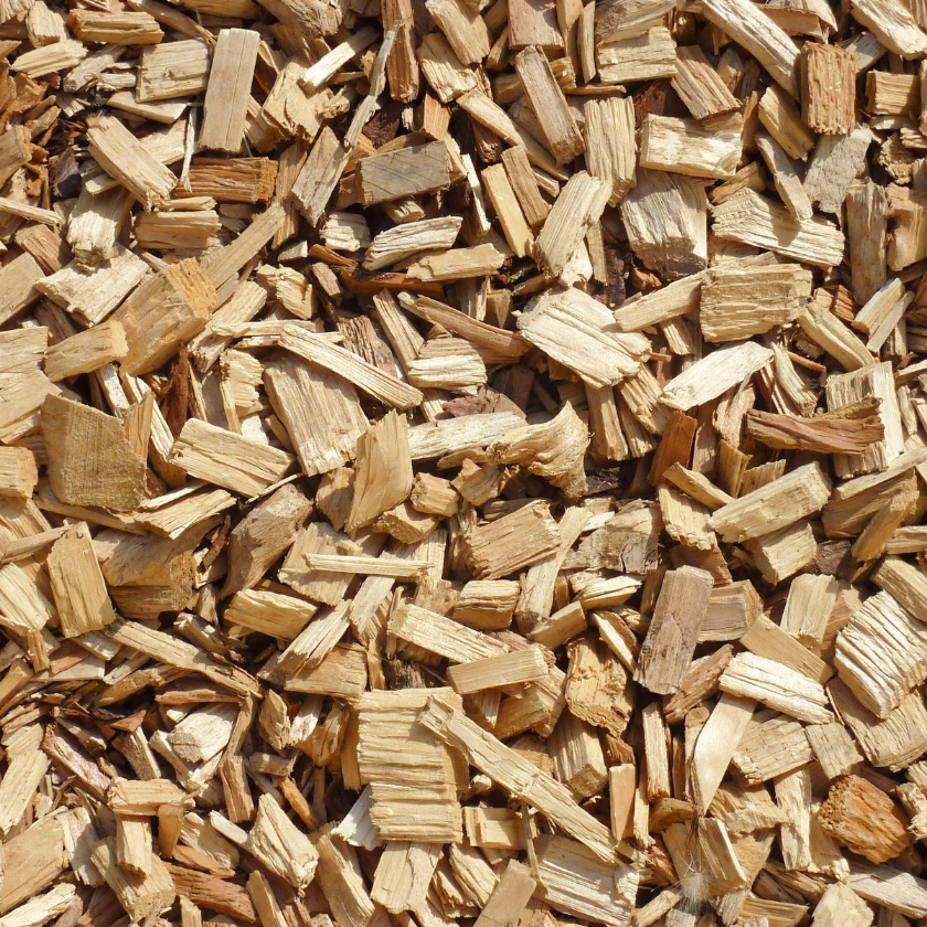 Profesionální dřevěné štěpky Višeň třída 02 (1-3 mm) Sáček 15 kg Dympol