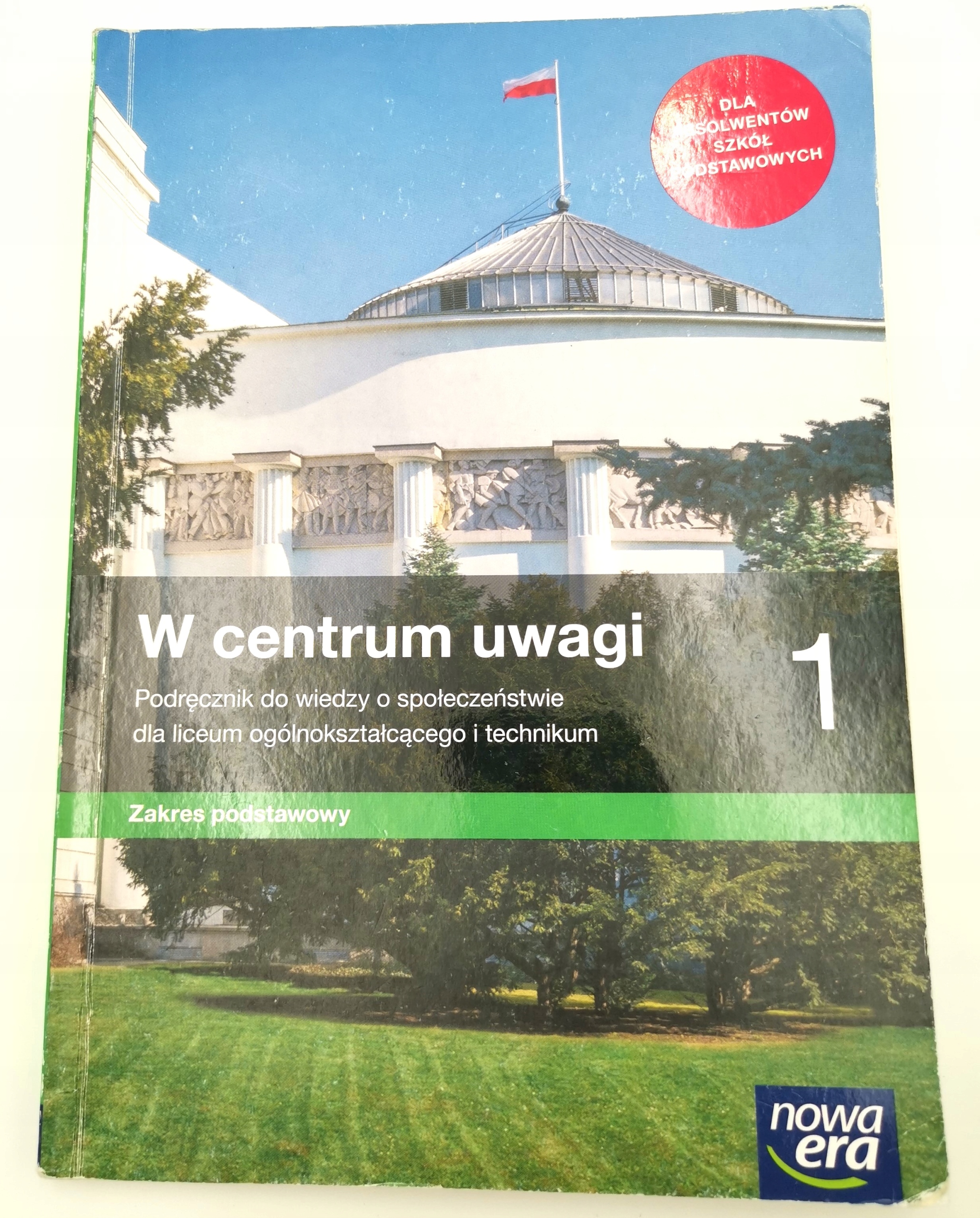 WOS 1 W centrum uwagi Podręcznik Z/P Nowa Era (używana)