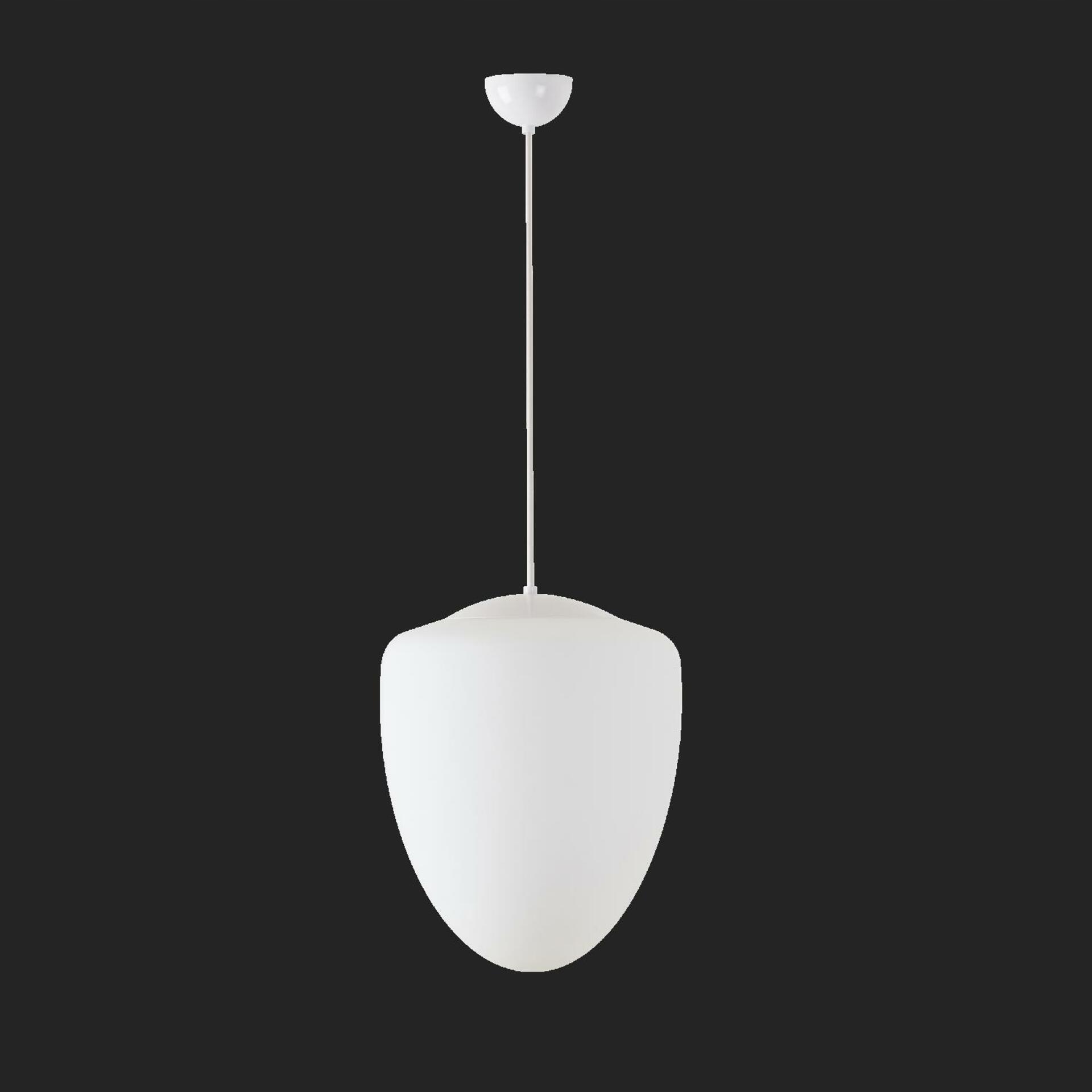 Osmont 60937 Astra S závesné sklenené svietidlo biela IP40 4000 K 27W Led Dal