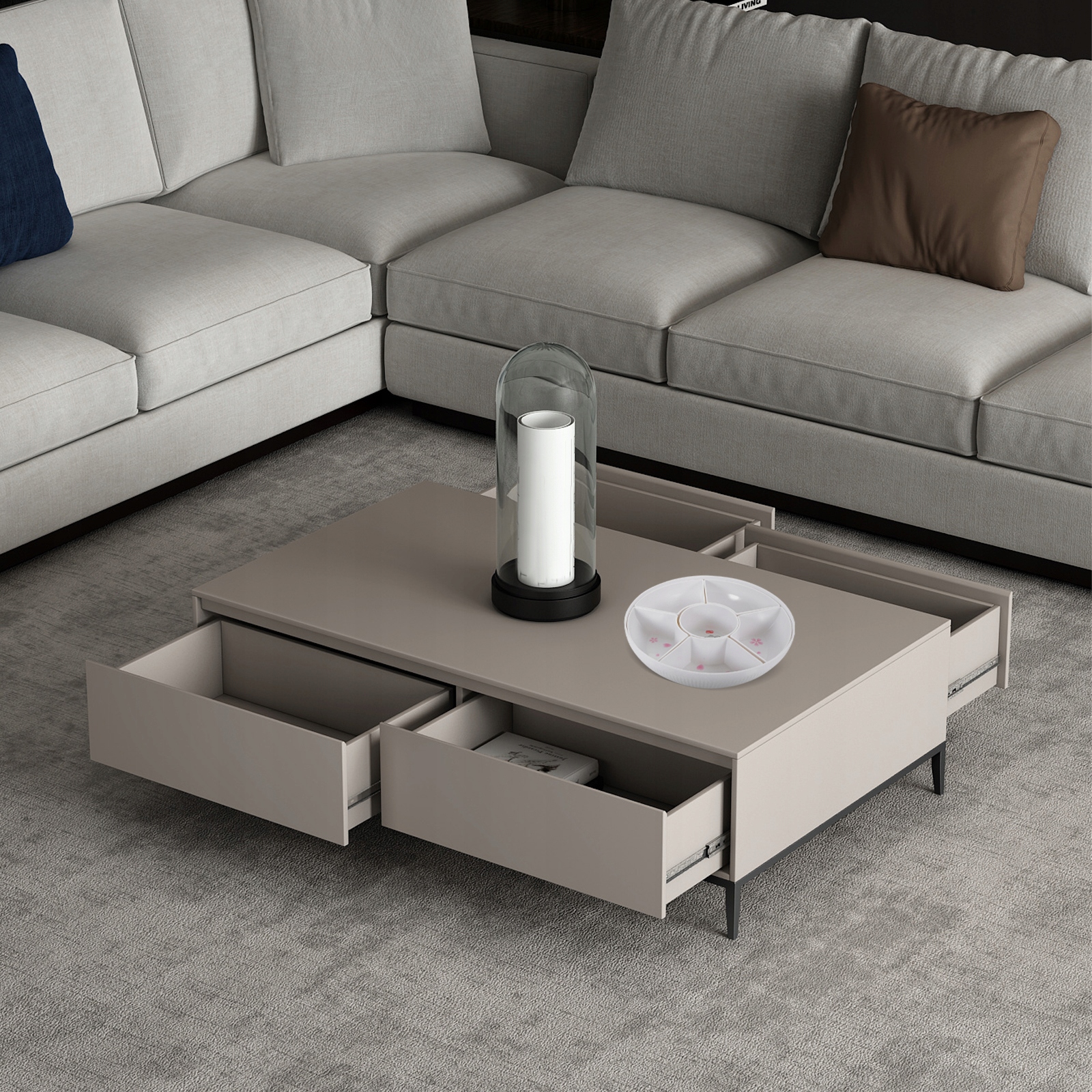 OKRĄGŁA TALERZ NA WARZYWA TALERZ DO PRZECHOWYWANIA PRZEKĄSK NORDIC GRID Kod producenta 687365