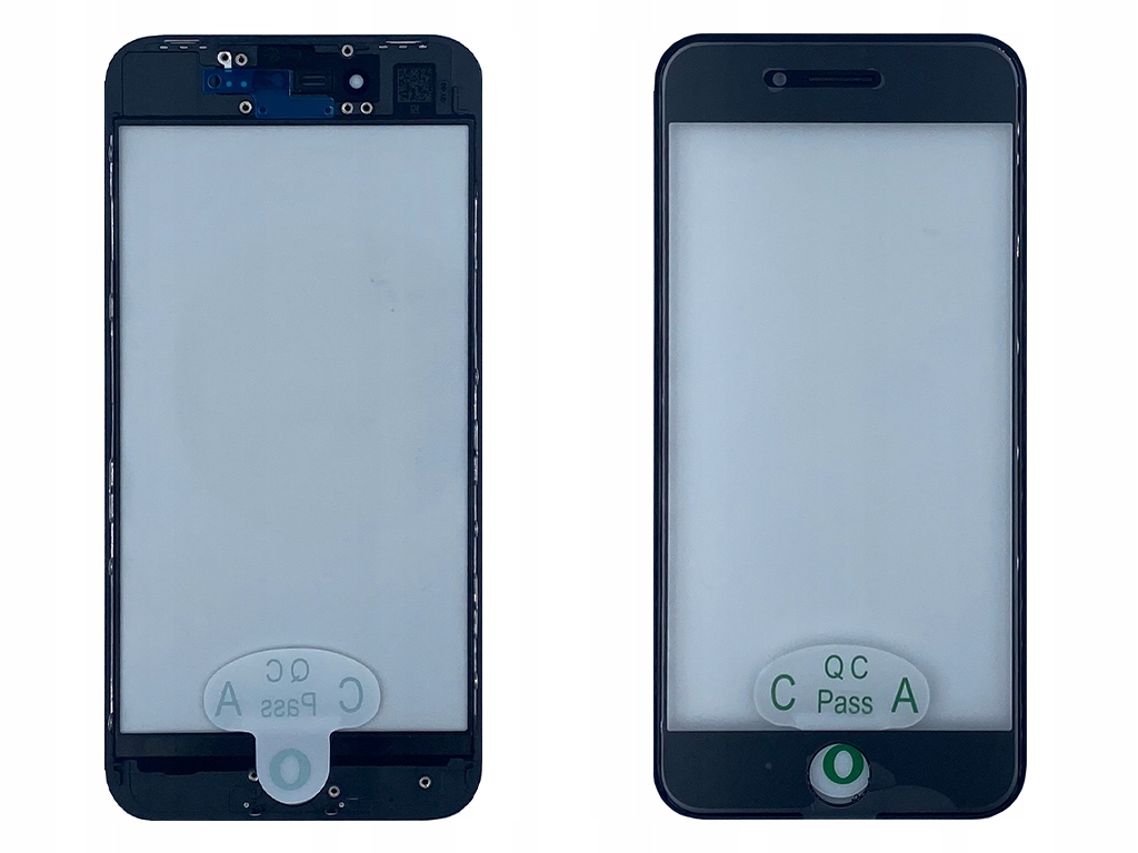 

iPhone 8 Szybka Ramka Oca Klej Czarna
