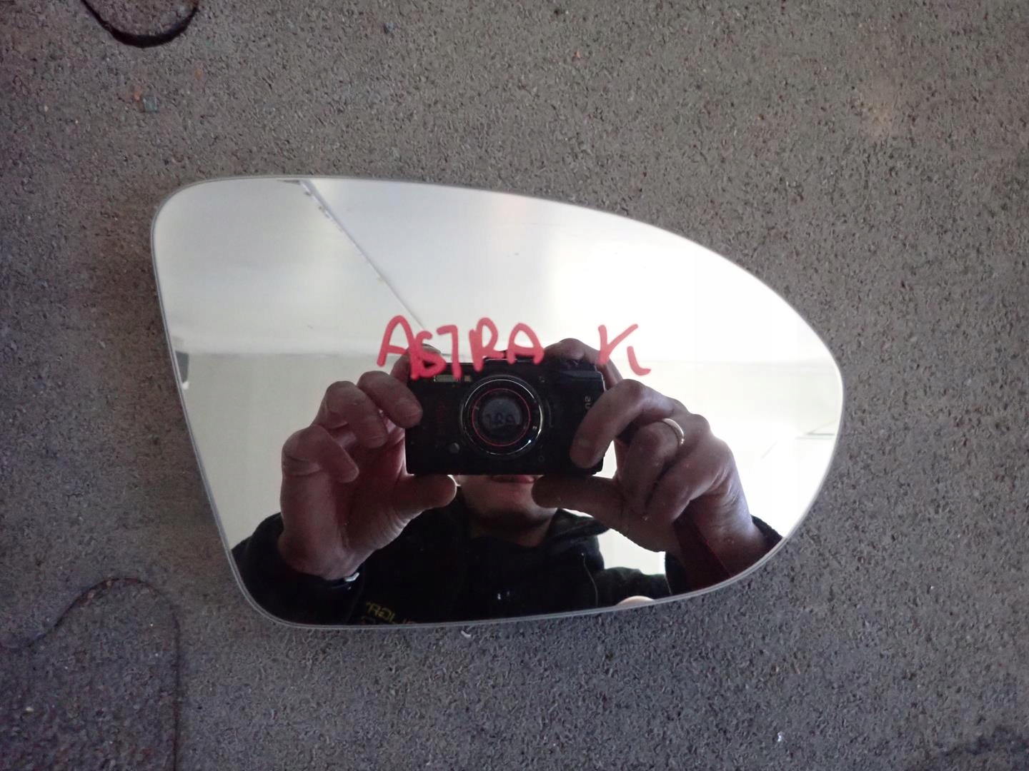 Wklad mirrors right OPEL ASTRA V K 2016