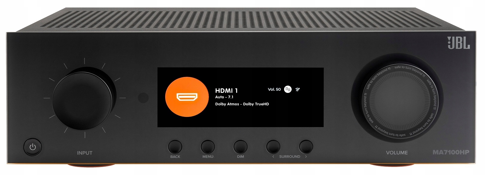 Jbl MA7100HP 7.1 Chromecast 2 zóny Atmos farebný Led displej