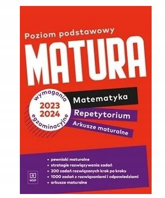 

Matura matematyka Repetytorium i Arkusze podstawow