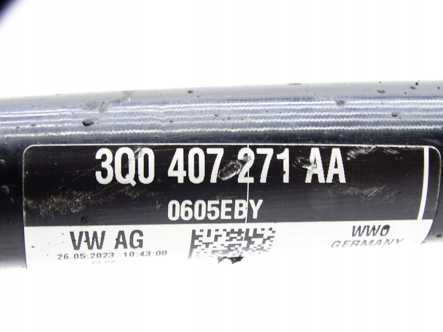 semi-axis NAPEDOWA left front left front VW PASSAT B8 2.0 TDI 3Q0407271A