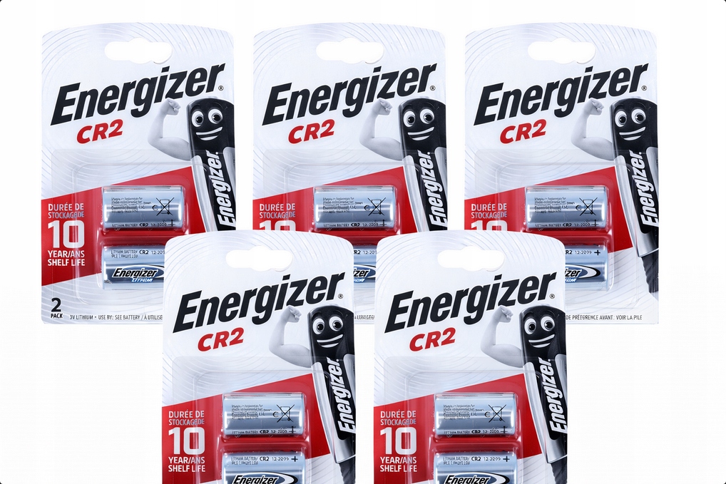 Lithiová baterie Energizer fotografická baterie CR2 5x 2ks