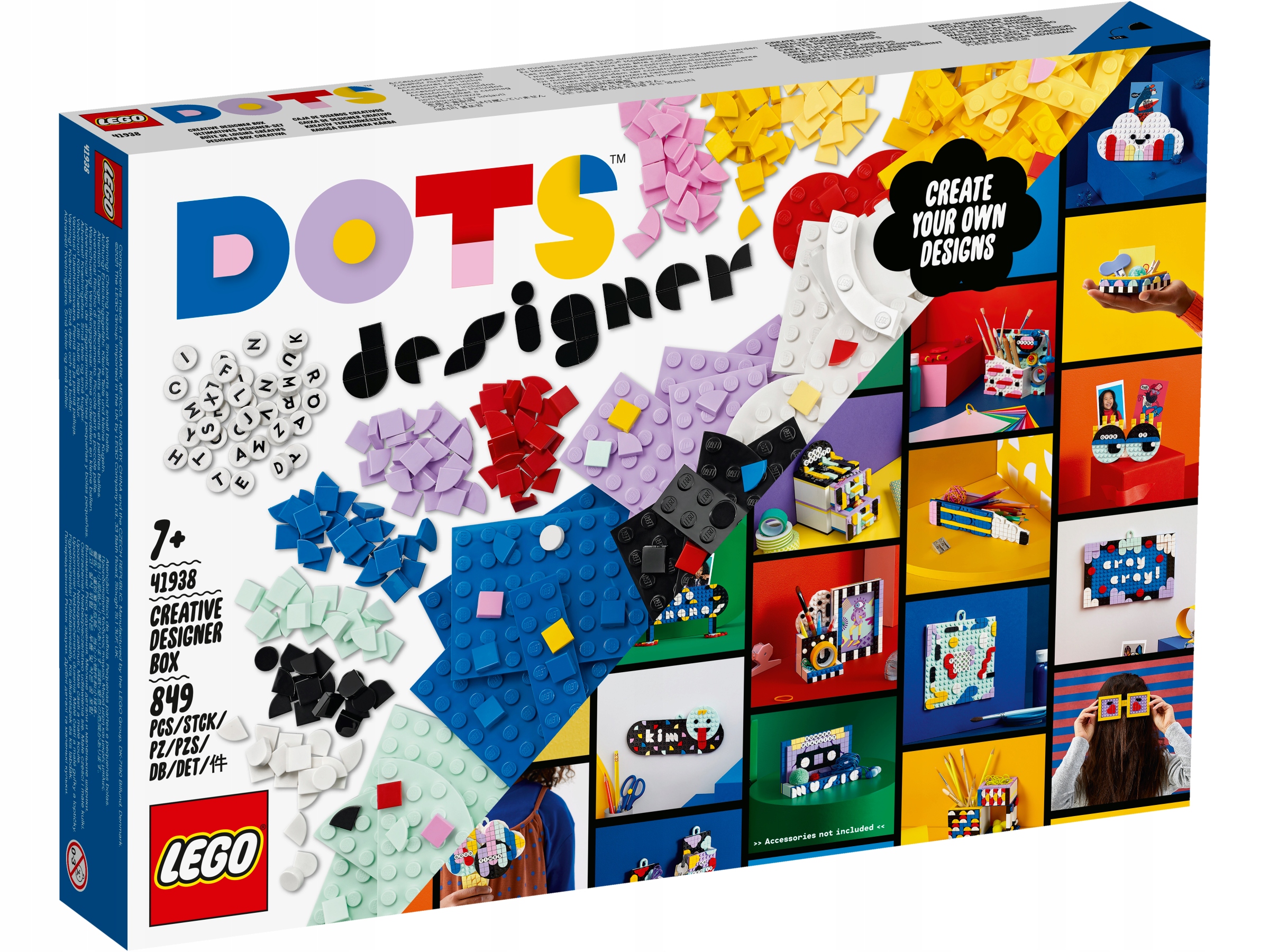 

Lego Dots Zestaw kreatywnego projektanta 41938