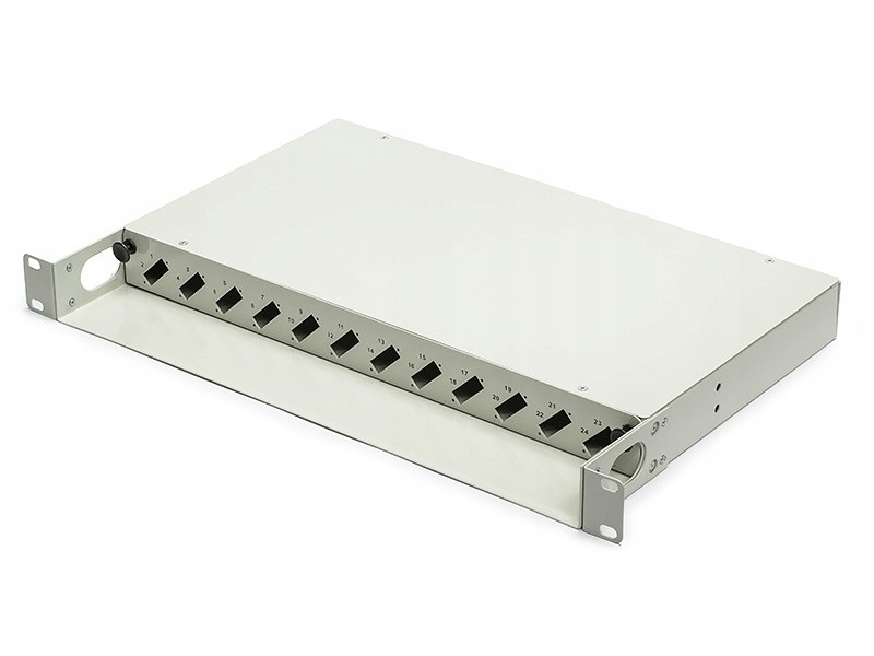 Przełącznica światłowodowa 19" 1U, 12x Sc DX