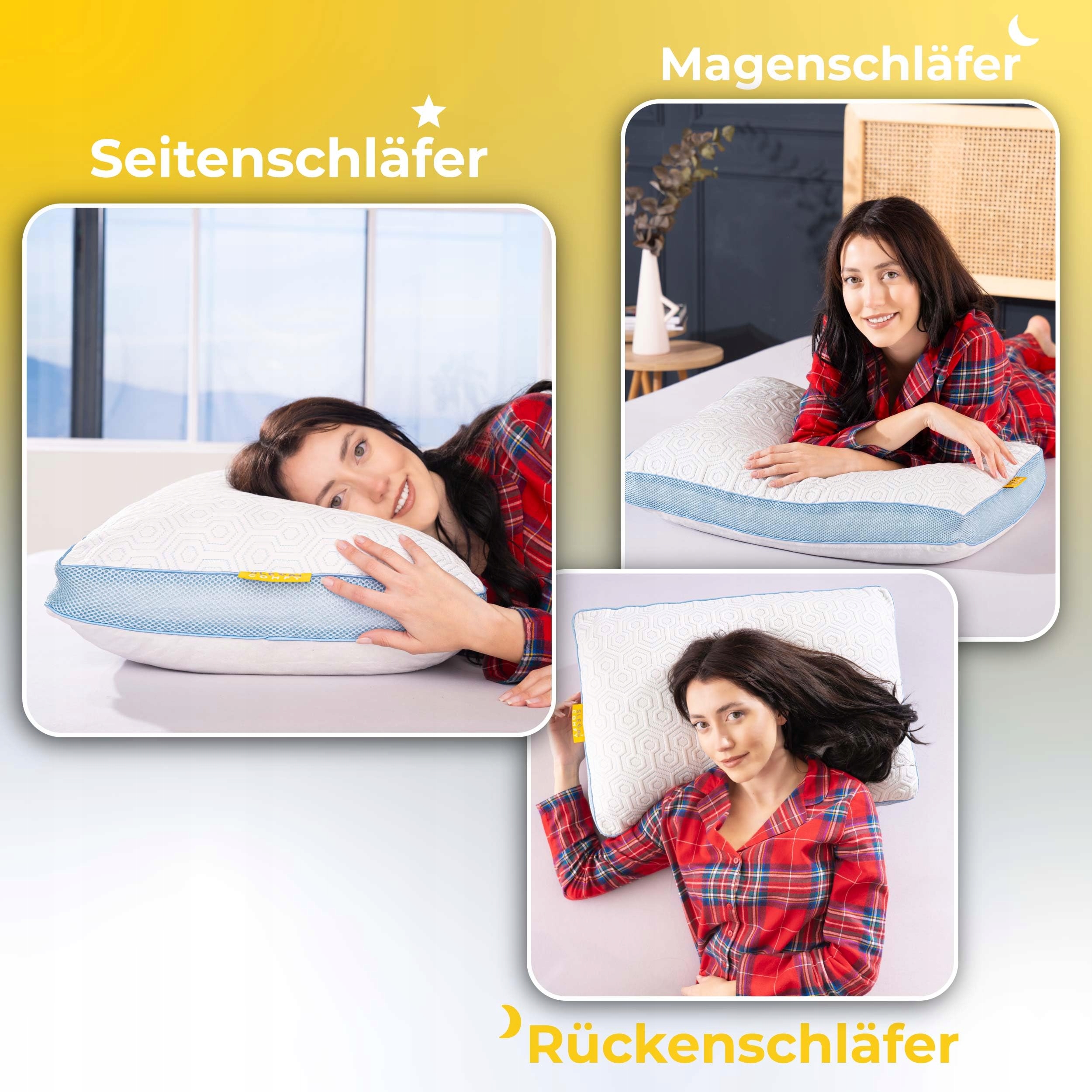SLEEP COMFY Ergonomiczna Poduszka Ortopedyczna z Pianki Memory — miniatura 2
