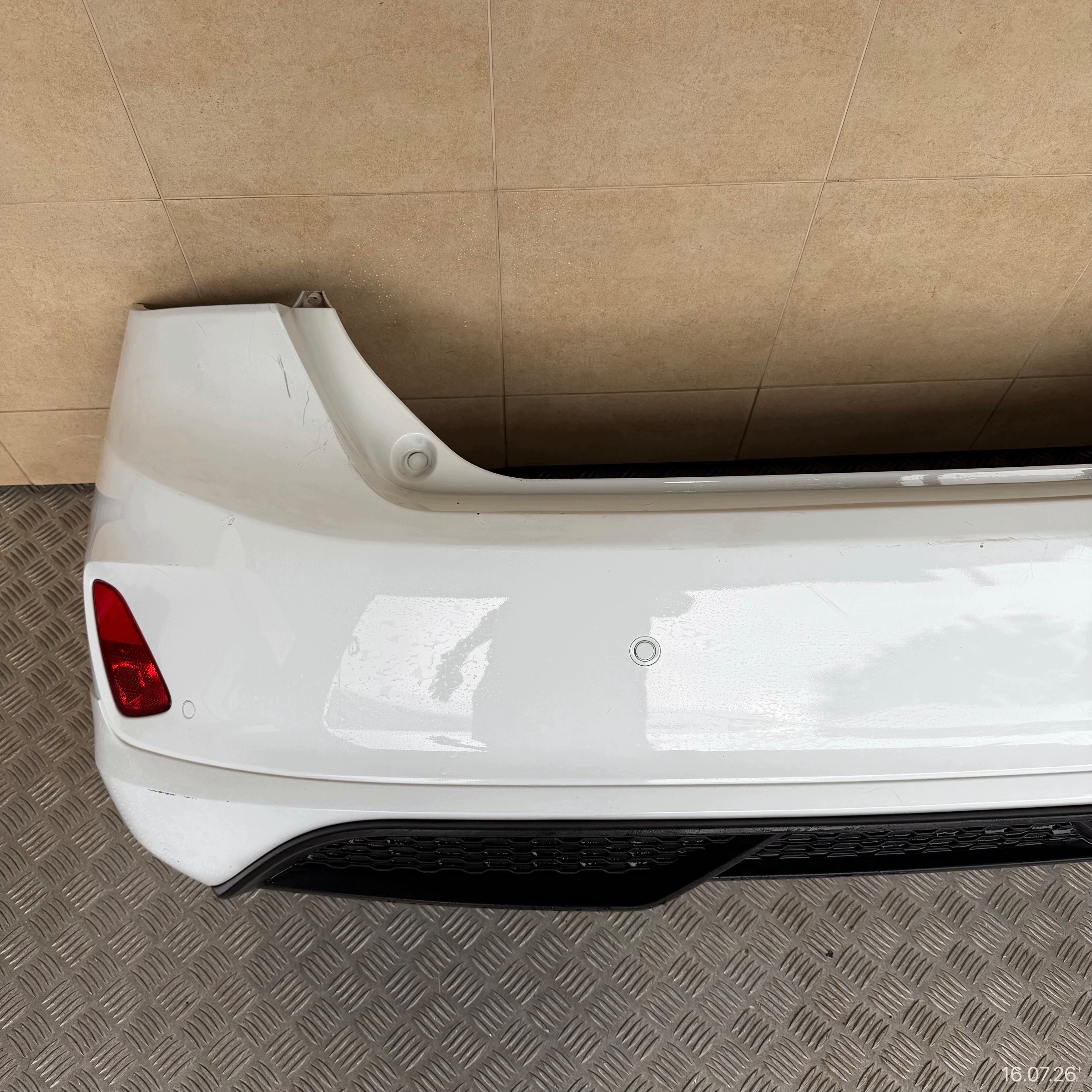 bumper rear complete FORD FIESTA MK8 2021 ROK