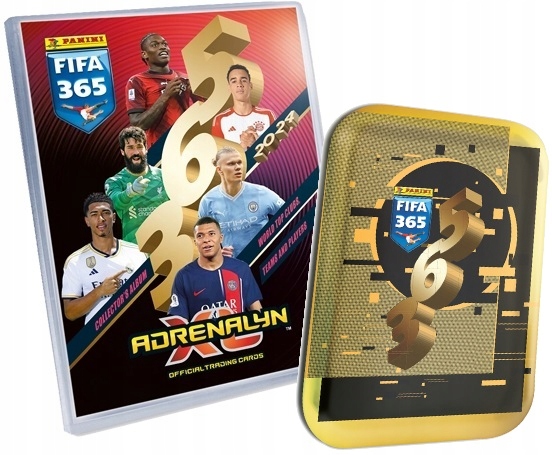 FIFA 365 2024 PANINI ADRENALYN ALBUM KARTY PIŁKARSKIE MAŁA PUSZKA LIMITED