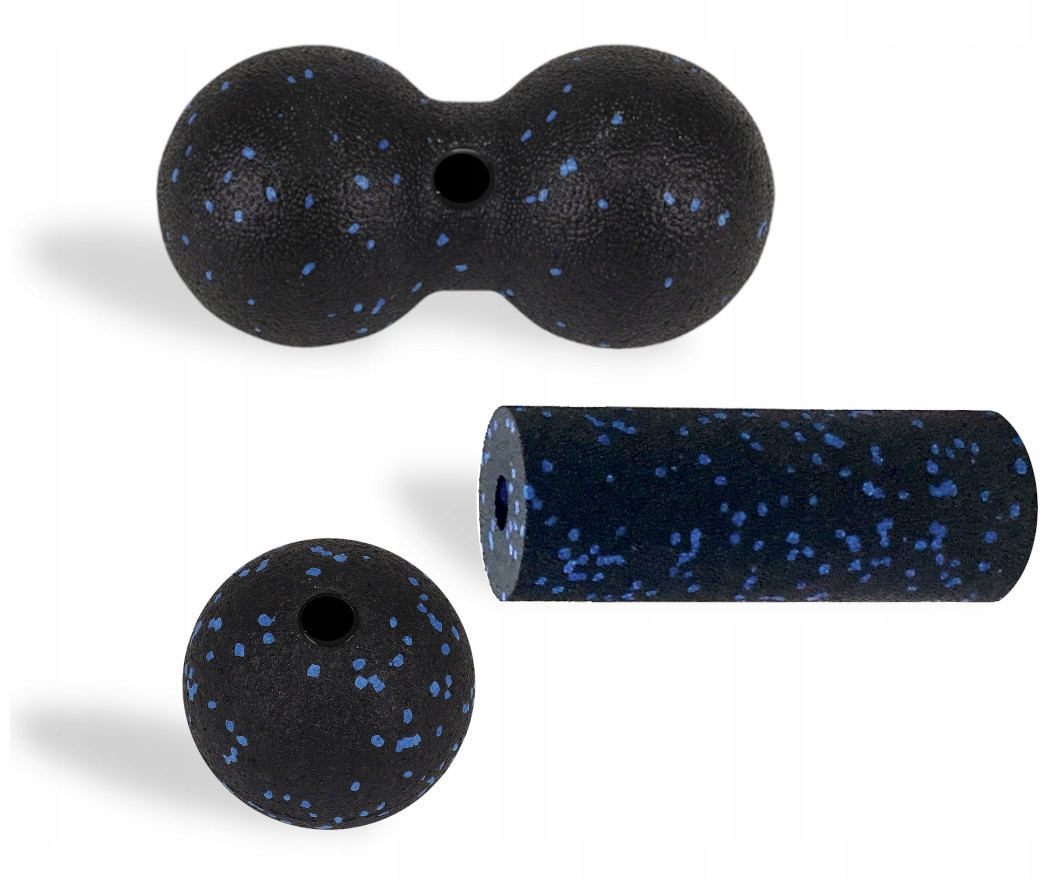 Wałek do masażu punktowego mięśni powięzi duoball