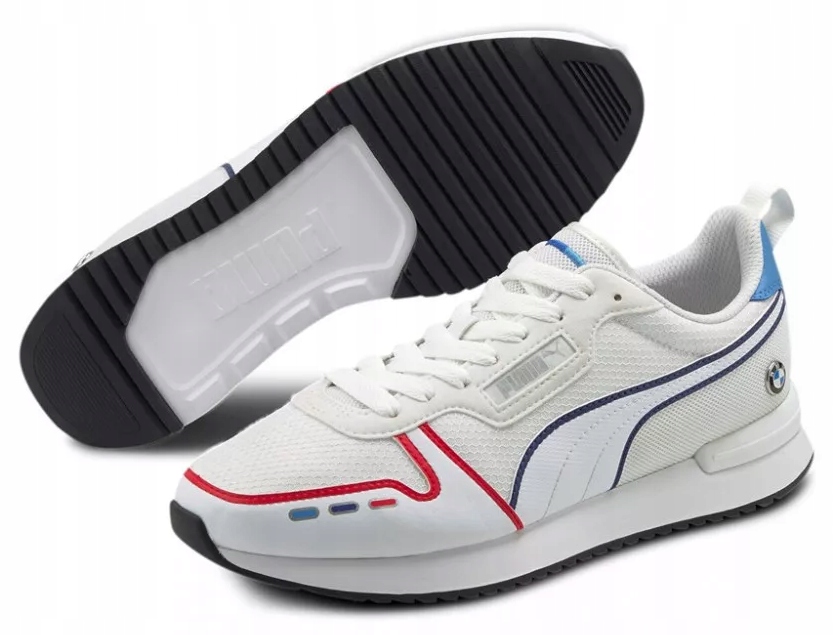 Boty Puma Bmw Mms R78 Pánské Bílé Sportovní Tenisky Motorsport F1 vel.43