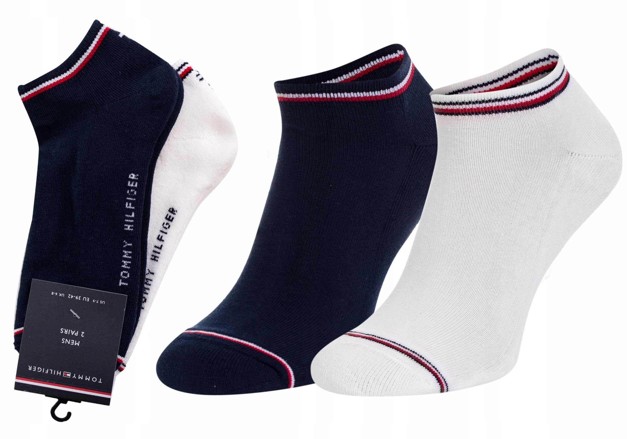 

Tommy Hilfiger Męskie Skarpetki Stopki 2P R: 43-46