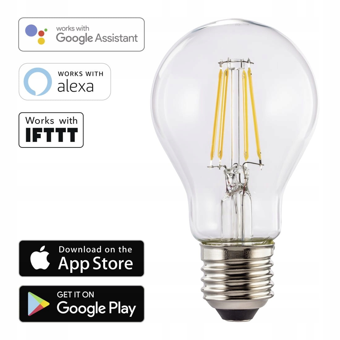 Żarówka LED smart Hama E27 800lm A++