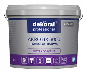 Akrotix 3000 Mat 10L Biały