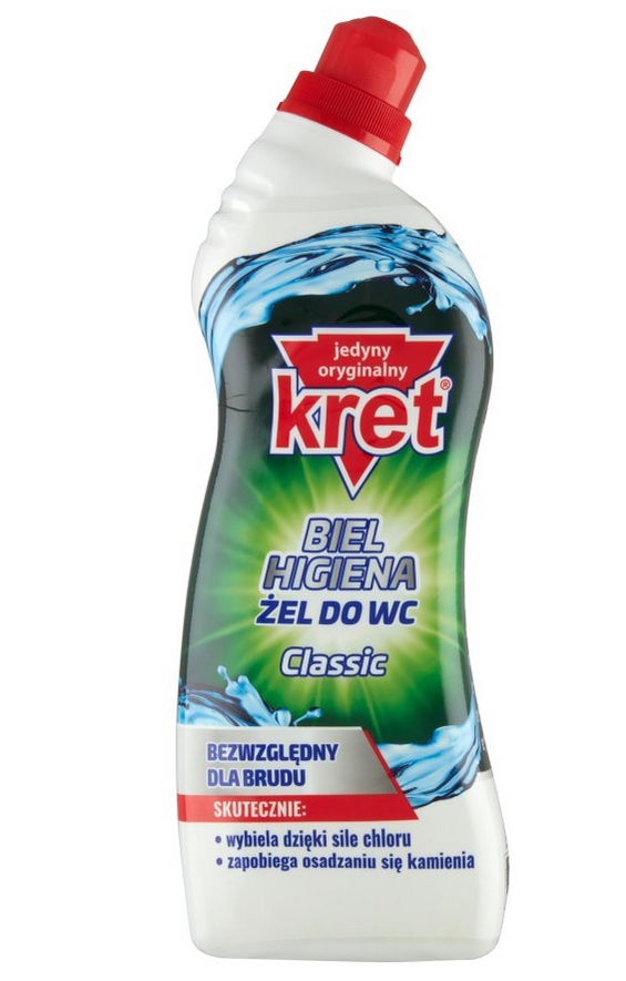 

Kret żel Wc Classic 750ml Biel Higiena
