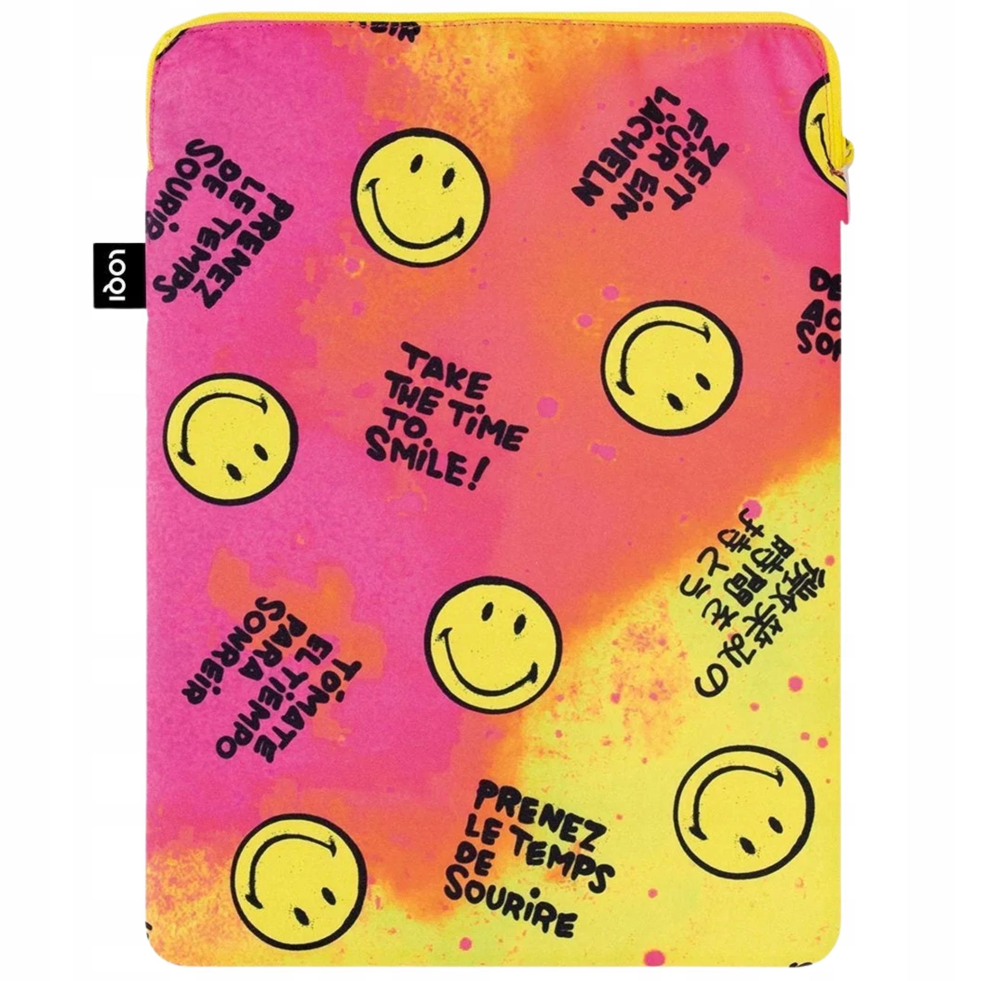 Brašna Taška na notebook Loqi Smiley Take The Time To Smile