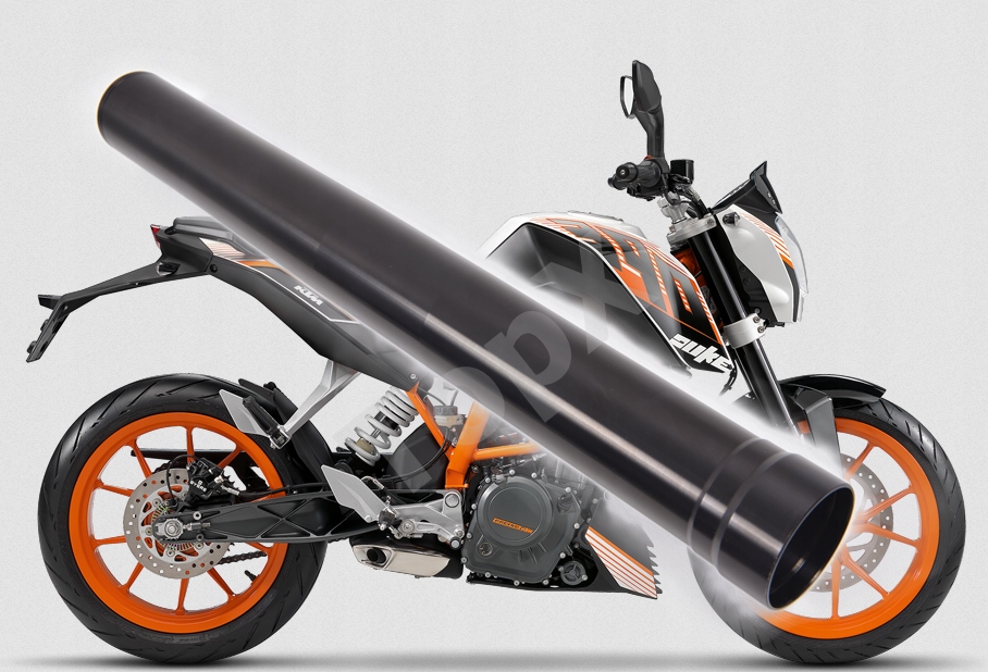 TopX Holení Trubka laga tlumič Odpružení Ktm 390 Duke 13-18 1 Ks